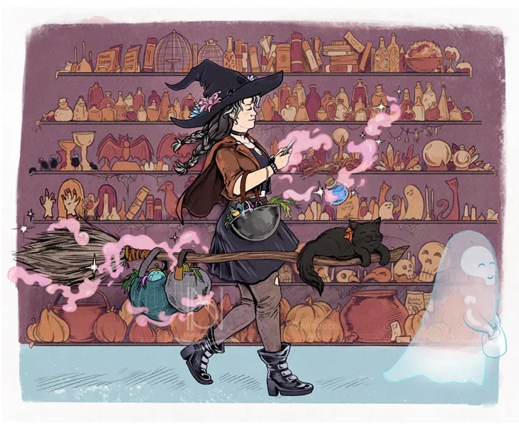 lofi witch